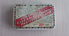 Vintage Boots Compound Glycerin Of Thymol Pastilles Tin