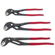 Lot de trois pinces multiprises à verrouillage 10'' - 12'' - 16'' Kstools