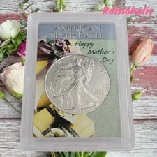 Happy Mother's Day, 2024 Or 2025 American Silver Eagle  .999 Silver, Fast 🚢