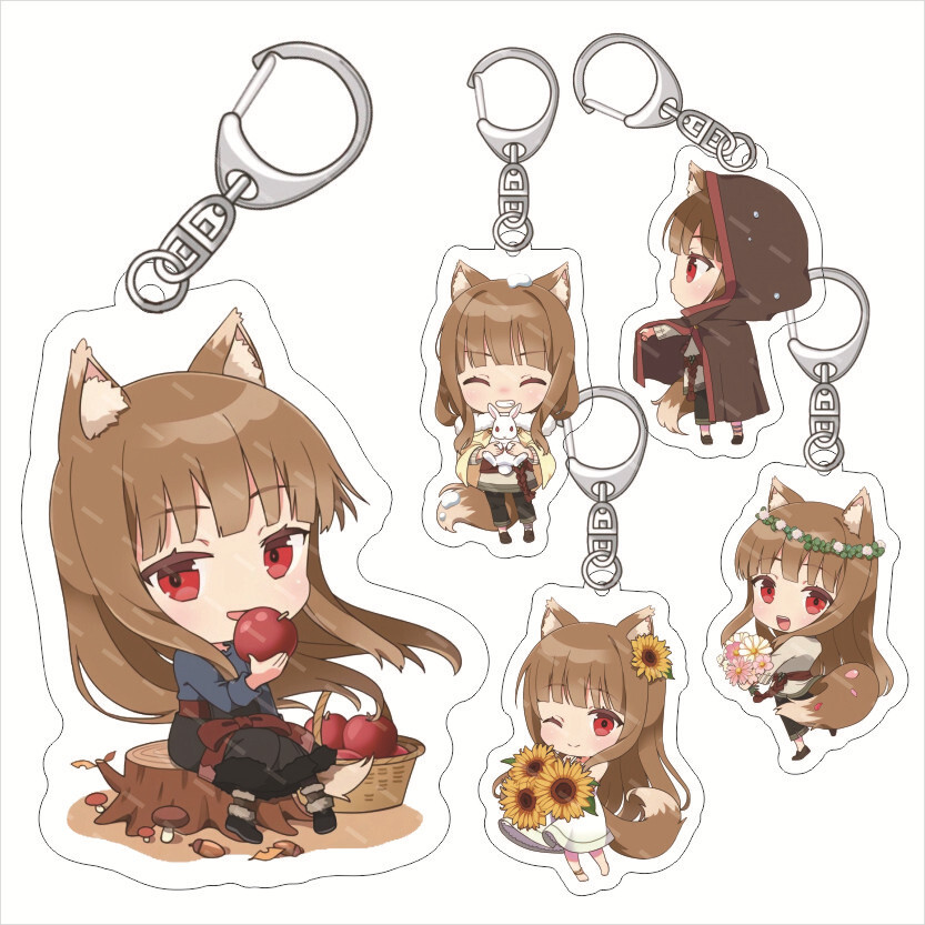 Keychains That Bring Your Favorite Anime Characters to Life in Acrylic Cuties