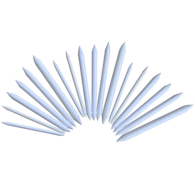 18PCS Paper Tortillion Blending Stumps Sketch Rub Artist Drawing Tool Tree Stake