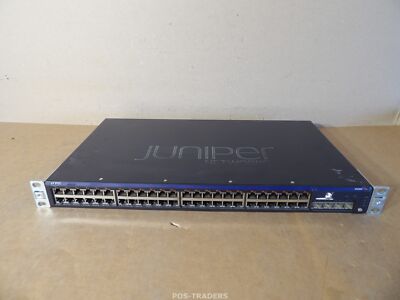 Juniper EX2200-48P-4G 48-Port Gigabit Ethernet Switch 750-026331 REV. 33 + EARS