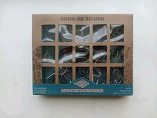 Ancient Metal Puzzles, Metal Brainteasers, Set Of 15, New In Box