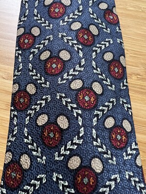 Vintage Disney Tie. 100% Silk. Made In USA