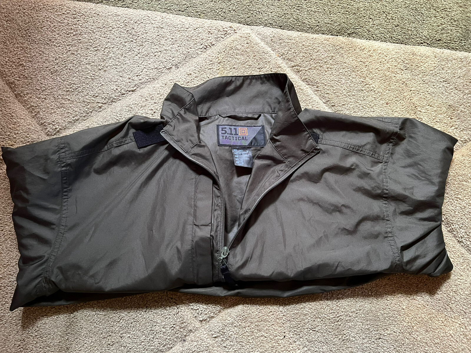 5.11 tactical jacket men XL light shell green 