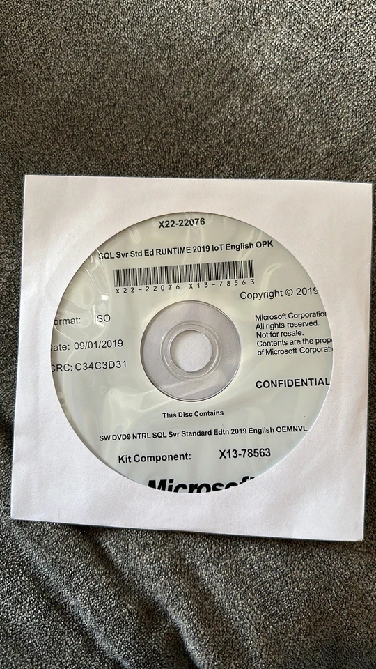 SQL SERVER 2019 STD 24 Core + Ultimited CALS - Image 3 of 4