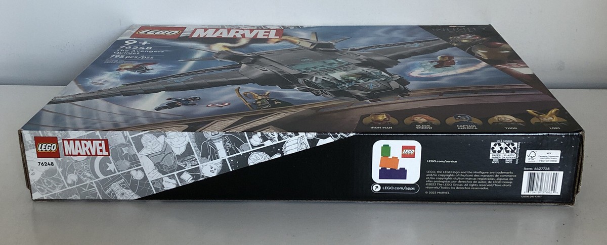 LEGO 76248 Marvel Avengers Quinjet Set - 795 pcs - BRAND NEW