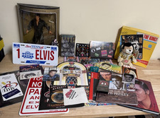 Lot of Thirty-Two (32) Elvis Presley Memorabilia Items