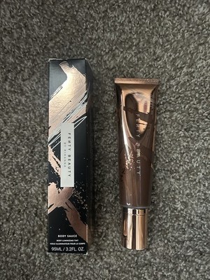 Fenty Beauty by Rihanna Body Sauce Body Luminizing Tint 07 Chocolate Reign NIB