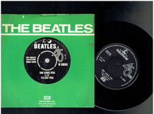 THE BEATLES SHE LOVES YOU 1963 7 INCH VINYL SINGLE 1976 PRESSING
