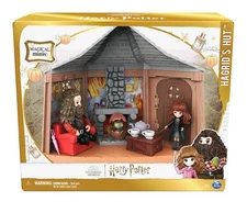 Wizarding World Harry Potter, Magical Minis Hagrid’s Hut Playset with 2 Figures