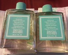 Lot Of TWO Avon Perfumed Liquid Deodorant 2 fl oz Original Scent NIB TWO