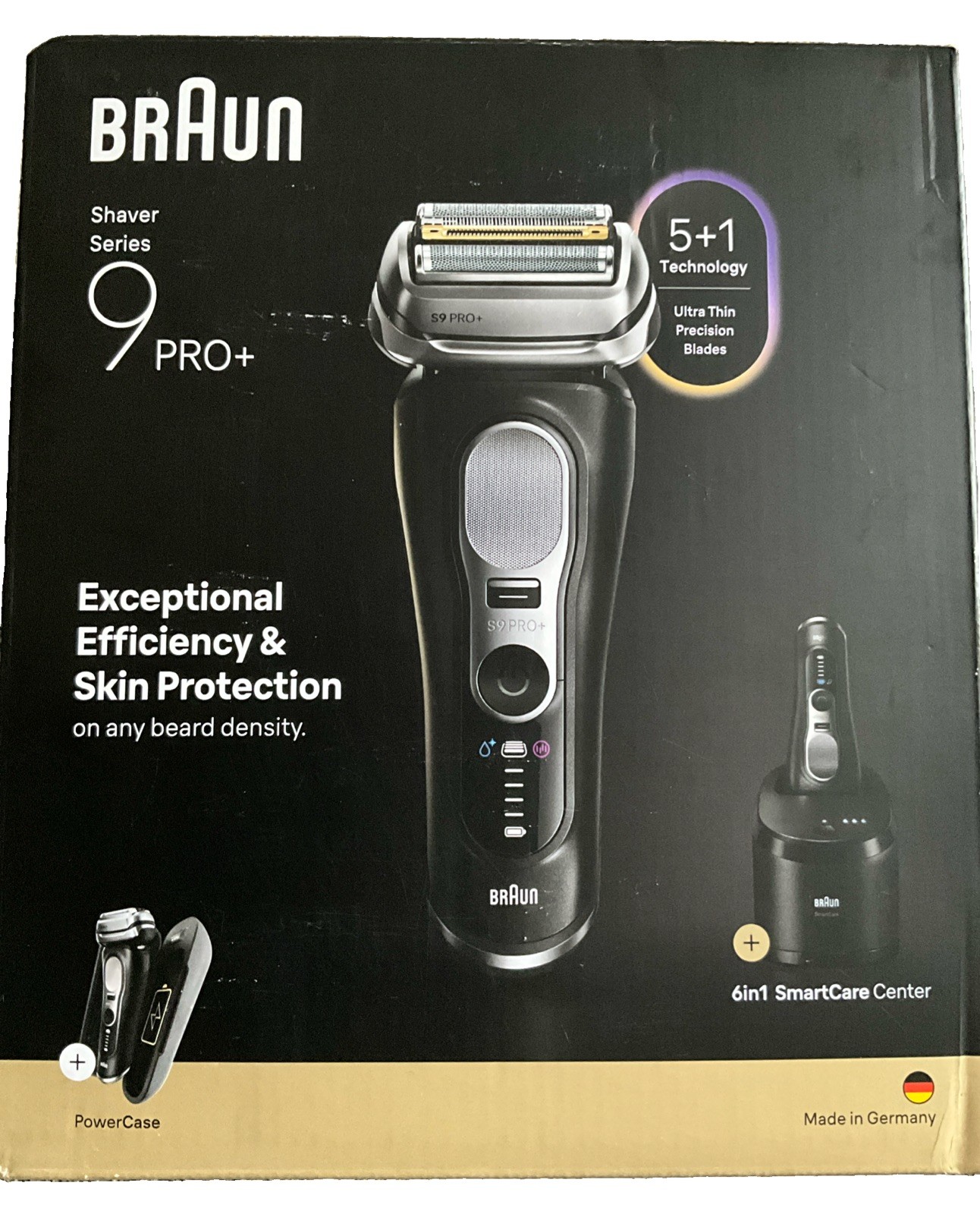 Braun Series 9 PRO+ 9670CC Electric Shaver, Pro SensoAdapt, SmartCare Centre New
