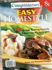 Weight Watchers Easy Homestyle Cookbook Paperback Illustrated 2004