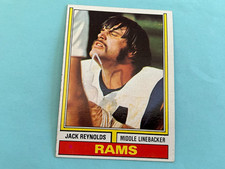 1974 Topps Football #25 Jack Reynolds Los Angeles Rams ,,RC...EX+++