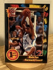 1992 Wild Card Collegiate - Rick Fox #19 - North Carolina Tar Heels