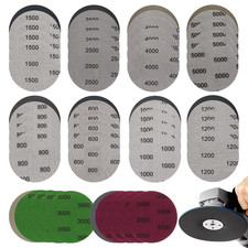 50 Stück Schleifscheiben für Trocken- und Nassschleifen, rund, 75 mm, für Auto,