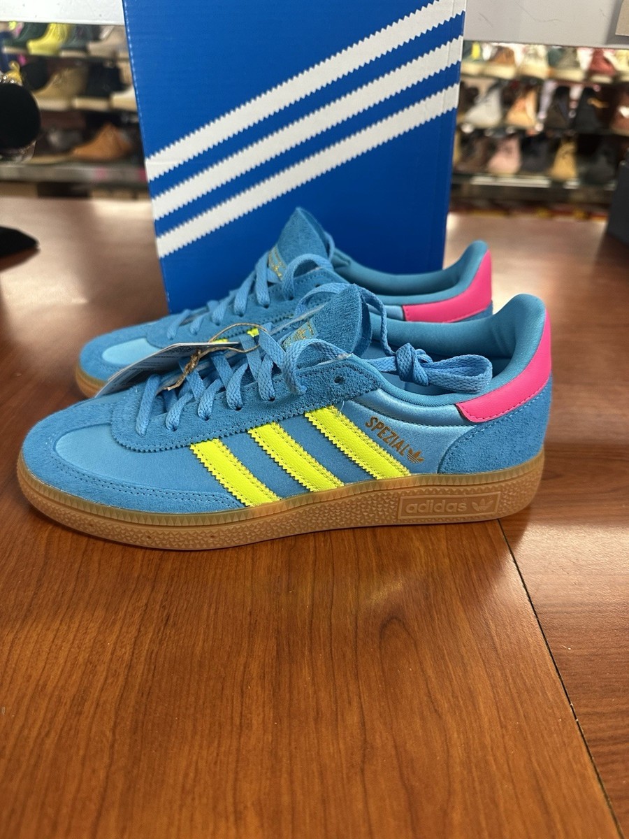 adidas Women's Originals HANDBALL SPEZIAL SHOES Sky Rush/Solar