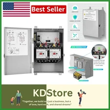 50 Amp RV & Marine Automatic Transfer Switch 120/240VAC, Waterproof, Easy Ins...