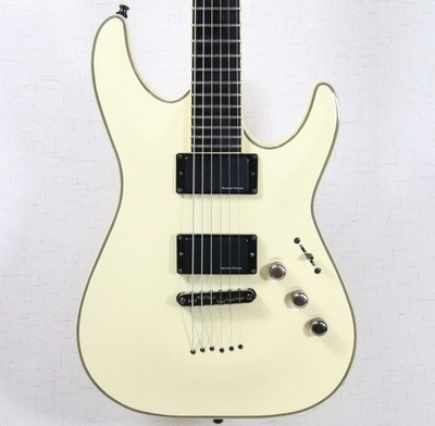 Schecter Diamond Series 2008 Blackjack ATX C-1 Aged White Made in Korea - NICE!