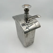 Vintage Soda Fountain Pump Cherry Syrup Dispenser Stainless
