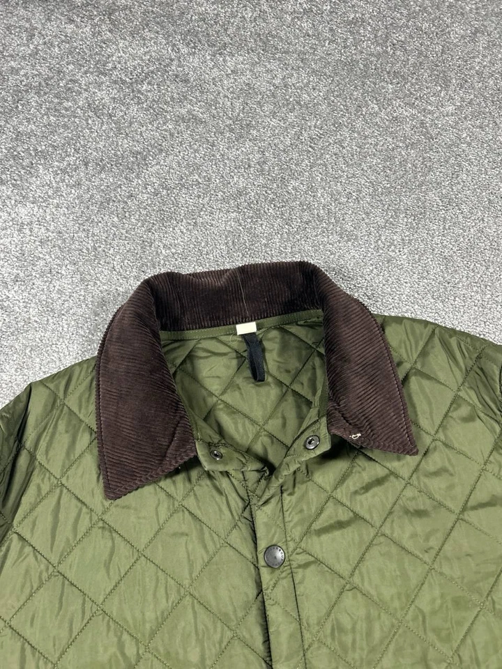 Chaqueta acolchada Barbour Liddesdale para hombre XL verde Foto 3 de 4