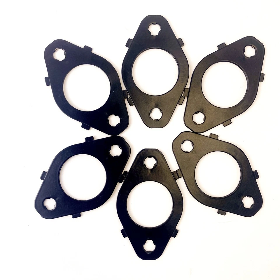 6X Juntas de colector de escape 5266422 para Dodge Ram Cummins 1998-15 5,9 L 6,7 L 24 V Foto 2 de 4