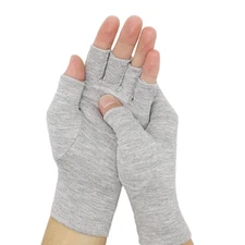 1Pair Compression Arthritis Bamboo Gloves - Compression Gloves for Joint Pain Su