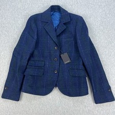 Walker Slater Ellis Jacket Womens 10 Harris Tweed Rugby Football Bicentenary NEW