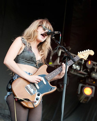 #ad Lindsey Troy of Deap Vally performs on Day 2 of Austin City Limits Old Photo 5 AU $10.00
