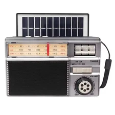 Portable Retro Radio FM AM SW Radio Rechargeable BT Speaker K5A62271