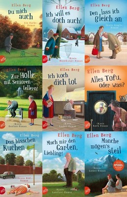 Ellen Berg. 10 ihrer urkomischen Bücher im Set. Das Buch''Manche mögens ste ...