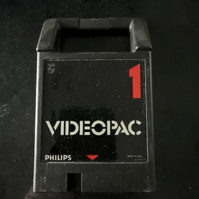 RACE SPIN OUT CRYPTOGRAM PHILIPS VIDEOPAC G7000 COMPUTERSPIEL 1 NR.1 GETESTET
