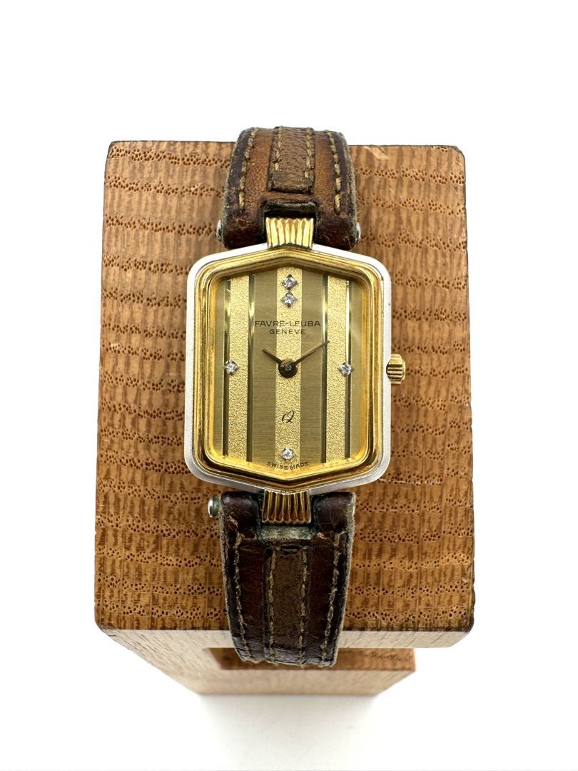 822229392 Favre Leuba Analog Vintage Watch Women Quartz Favre-Seuba - vintagewatches.pk