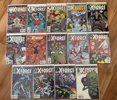 X-Force #116 129 Complete Set NM | 1st Appearance of Doop   Milligan
