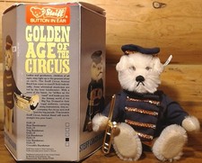 1988 Steiff Circus Band Dog Ltd Ed 4048/5000 Mohair Bear Original Box Tags