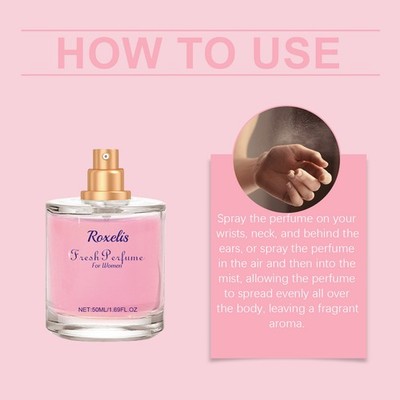 Women's Perfume Fresh and Long Lasting Natural Delicate Fragrance