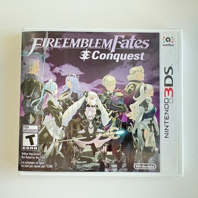Fire Emblem Fates Conquest (Nintendo 3DS, 2016) Complete Tested Working