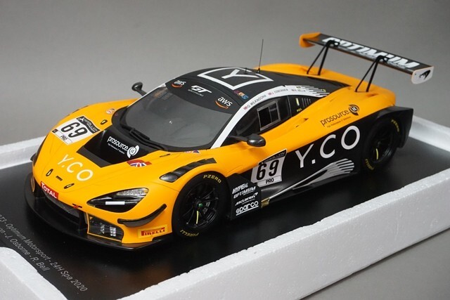 マクラーレン 720s スパイダー 1/18 イエロー マクラーレン 720s スパイダー 1/18 イエロー マクラーレン 720s