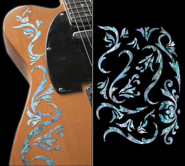 Рисунки на гитаре своими руками