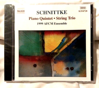 Alfred Schnittke: Piano Quintet / String Trio CD, 1999 AFCM - New!