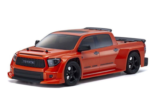 Kyosho 1/10 RC Body Shell TOYOTA TUNDRA Pickup Widebody Truck -ORANGE- #FAB708OR - Picture 2 of 7