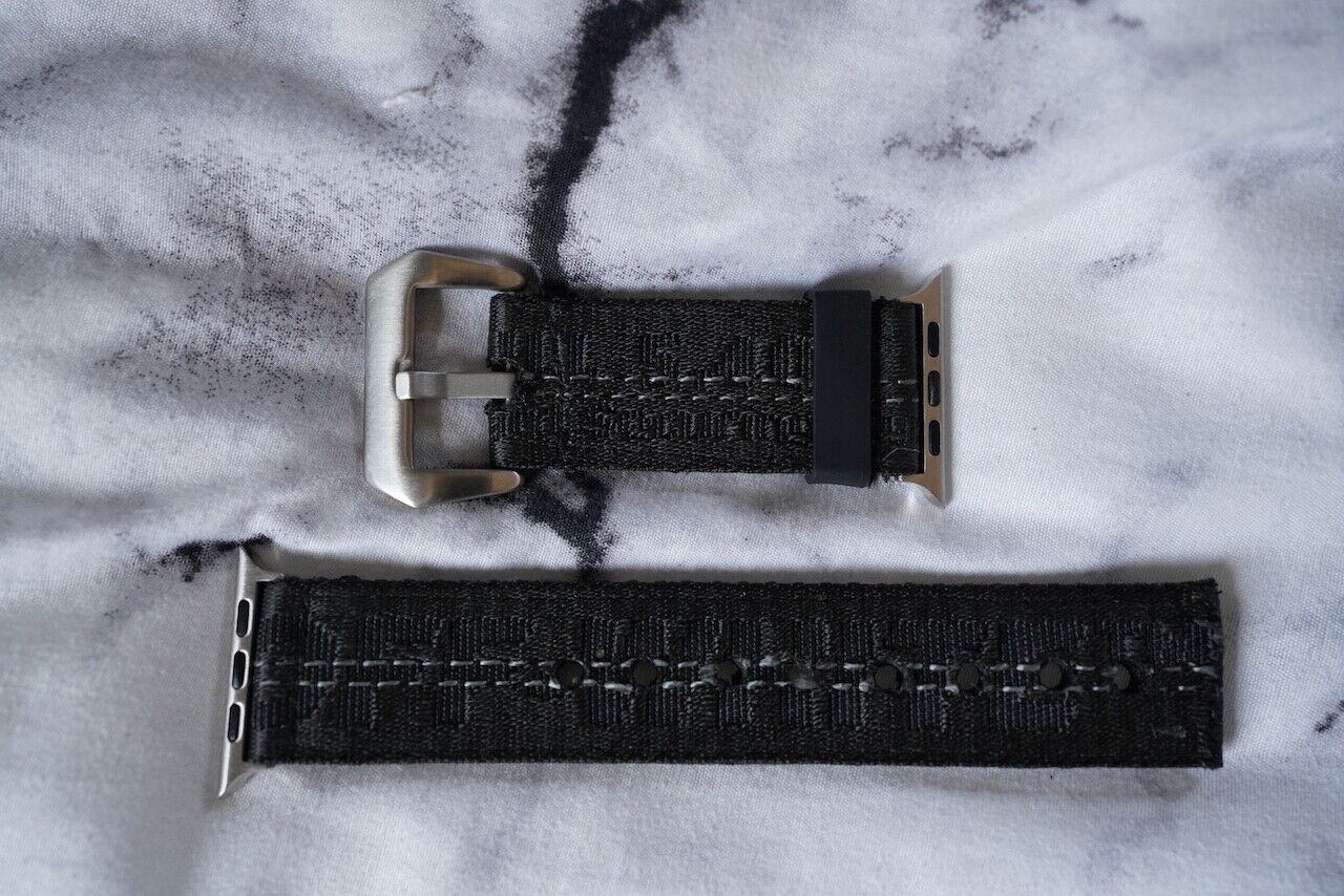 Lv Off White Grid Apple Watch Strap for Sale in Elgin, IL - OfferUp