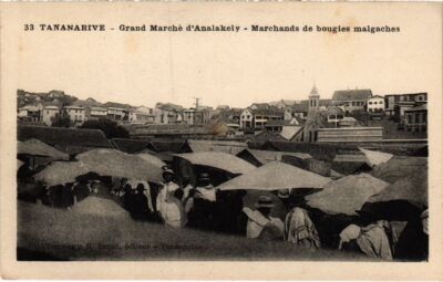PC TANANARIVE GRANDE MARCHE D'ANALAKELY MADAGASCAR (a35504)