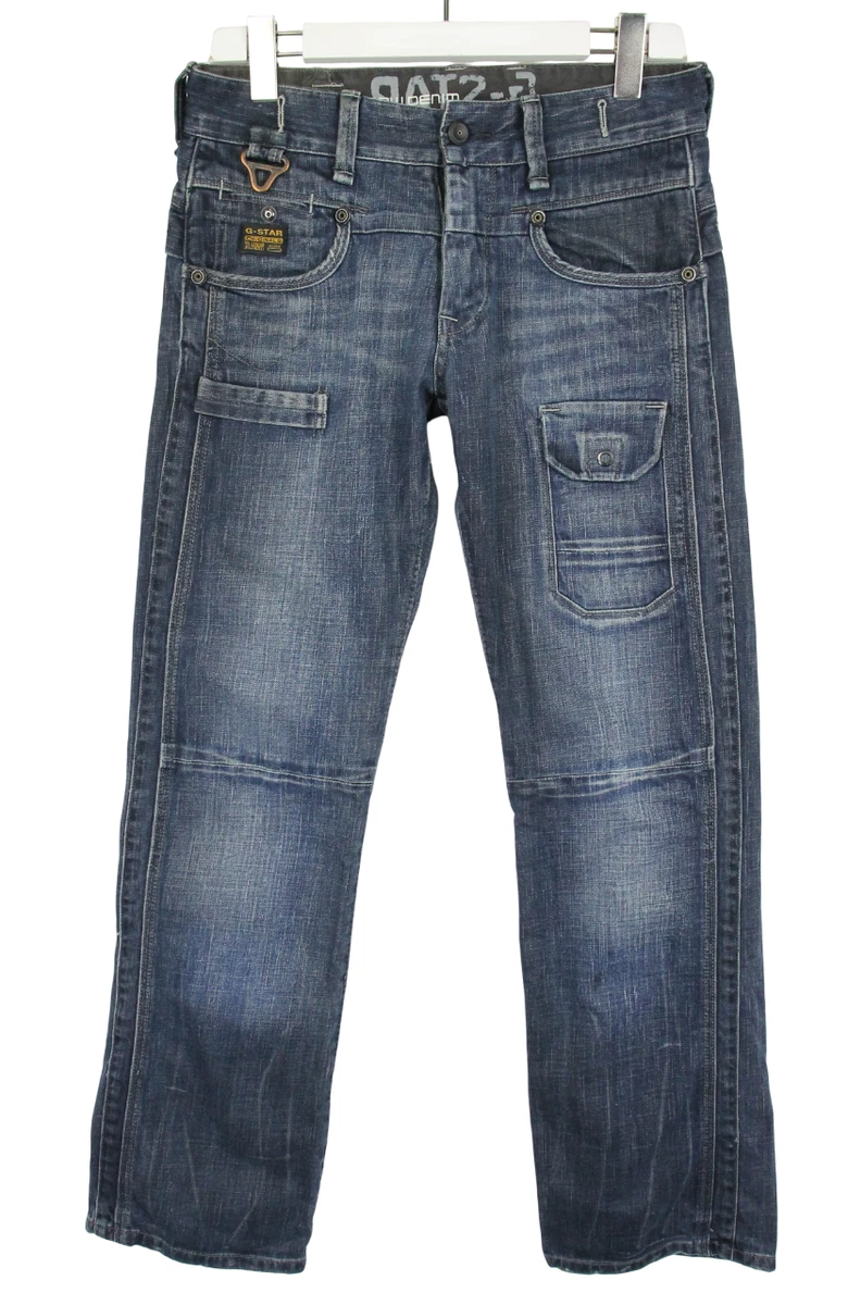Jeans Homme G-Star Morris Regular – Taille W33 L32 – Bleu – Coupe Droite