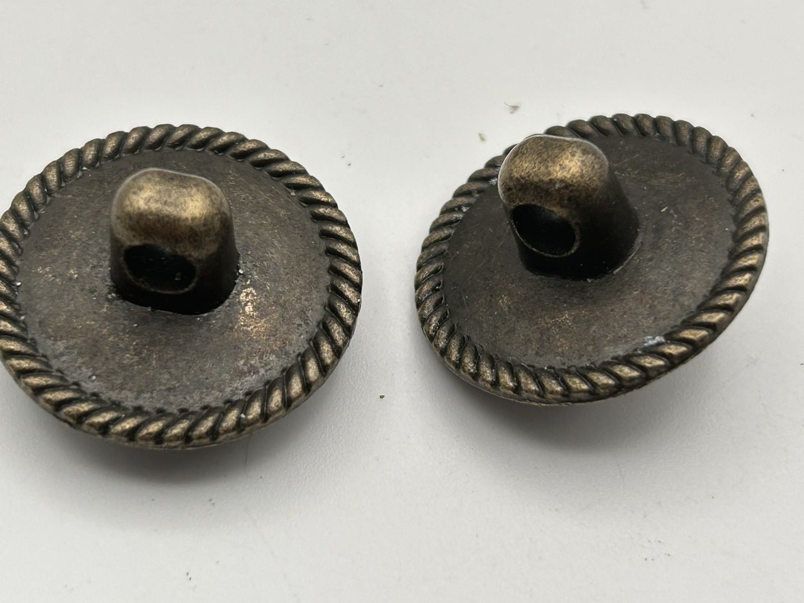 8PCS 3" Vintage Drop Bail Dresser Drawer Pull Antique Bronze Cabinet Handle Knob