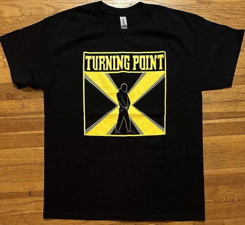 TURNING POINT 7" SHIRT LARGE HARDCORE EDGE REVELATION MOUTHPIECE FREE SHIPPING - Picture 2 of 5