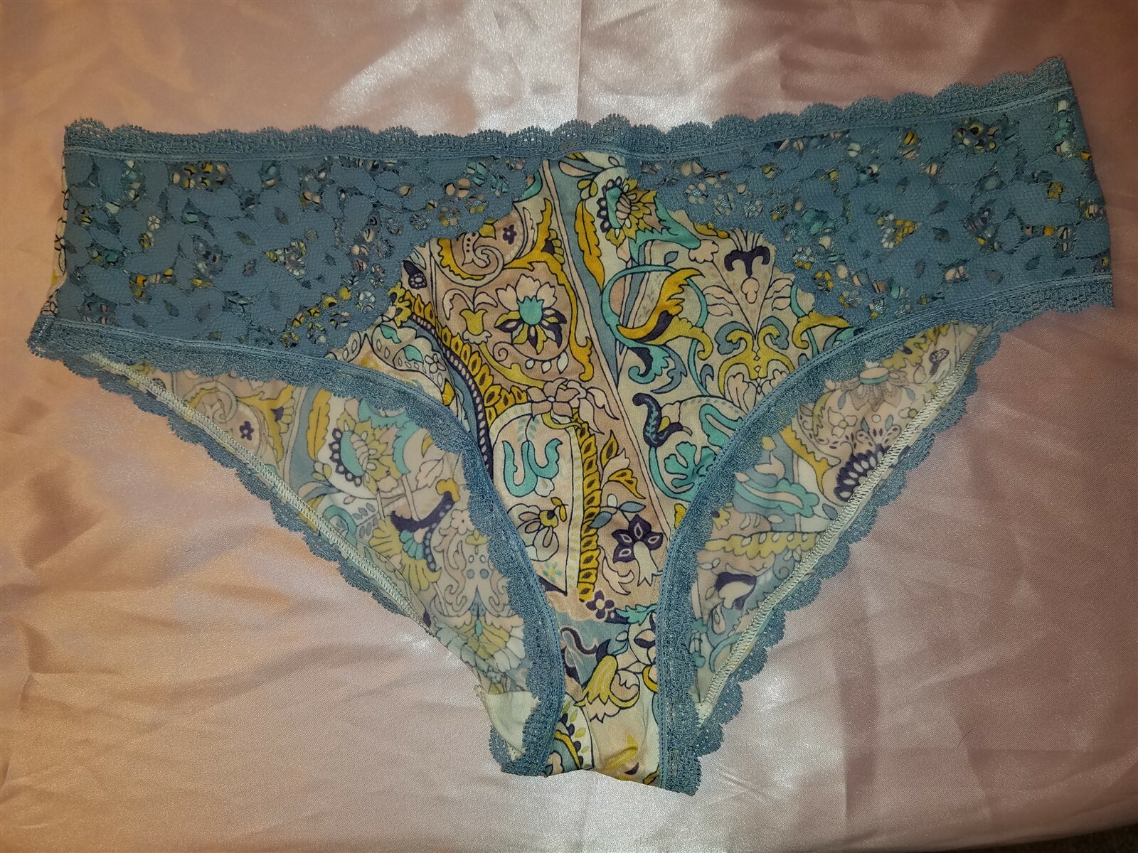 Vintage Satin Sexy Silky Bikini Panty Rare Panties V… Gem