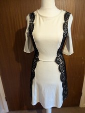 Warehouse Black Lace Dress