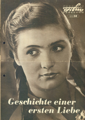 Progress Film Programm 1958/024 Geschichte Einer Ersten Liebe (Gelocht)